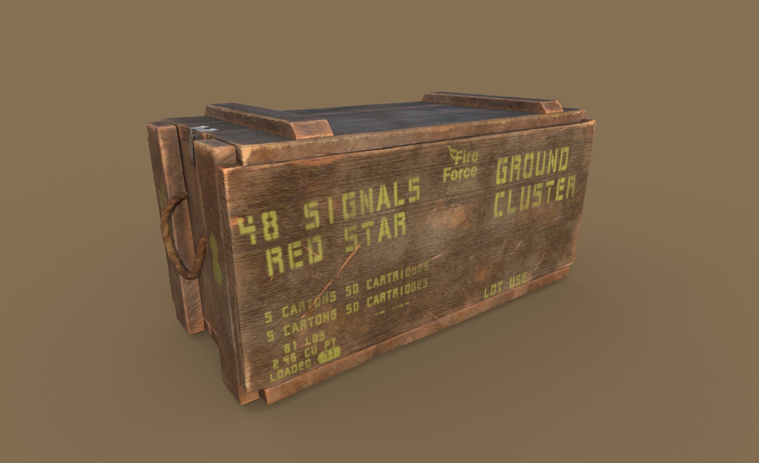 Crate render 1